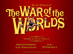 Portada del eComic -War of the Worlds-