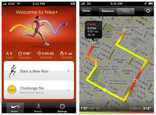 Nike+ ahora con GPS para el iPhone