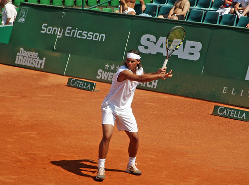 Rafael Nadal forehand swing por Michael Erhardsson.