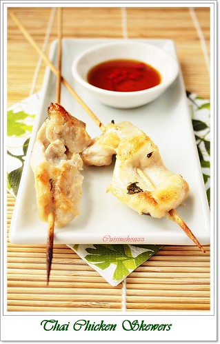 Moo Ping(Thai Chicken Skewers)