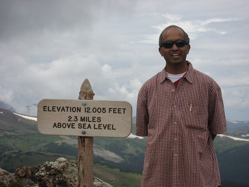 12005 ft.. near Alpine Visitor Center.. Yours truly..