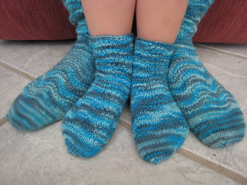 mom and daughter tropicana socks