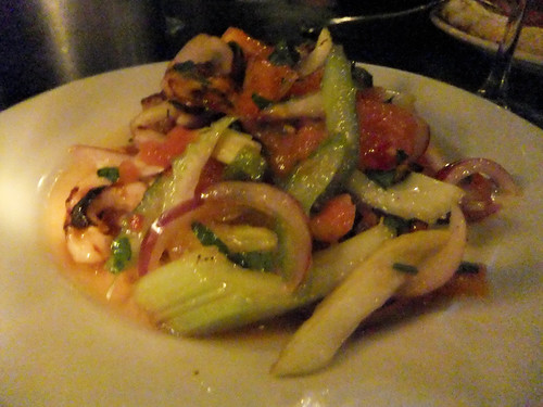 Grilled Octopus Salad, Saraghina