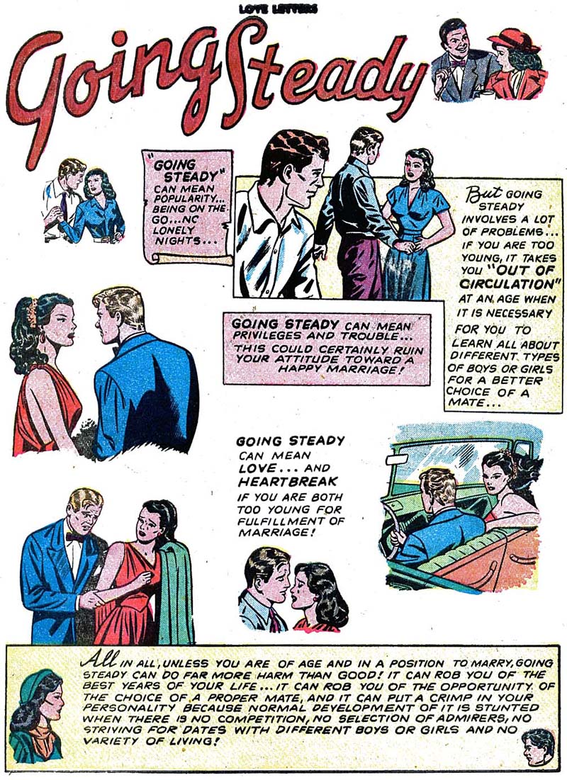 Love Letters #10 - Going Steady (1951)