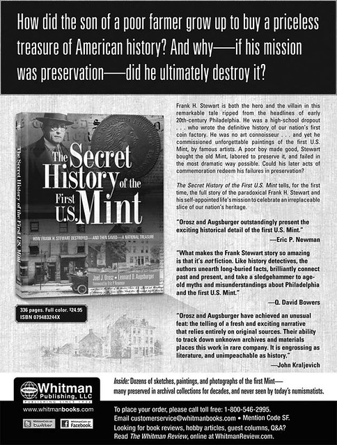 Secret History of First US Mint tearsheet