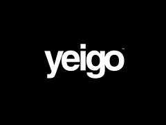 Yeigo Text Logo on Black by yeigoflickr