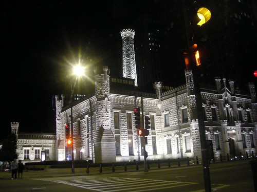 Chicago Historic Water Tower NIght View
