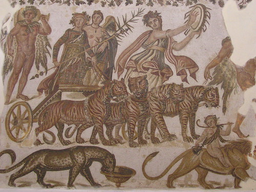 animated pics of tigers. Roman mosaic tigers