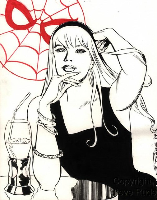 Gwen Stacy by Steve Rude