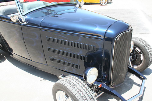 32 Ford with ghost flames