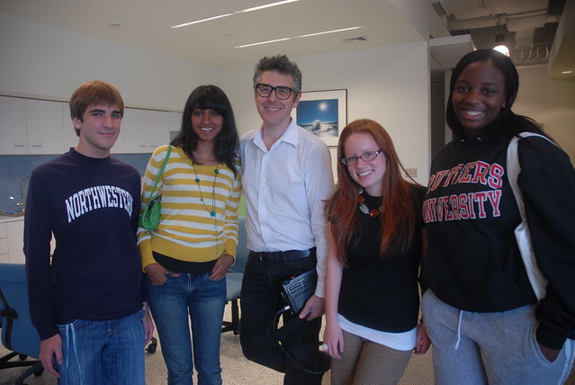 Ira Glass and Sex Etc Teen Editors by Answer at Rutgers