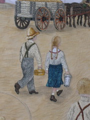 Detail from Life in Holly Ridge
