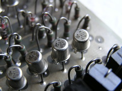 Transistor closeup