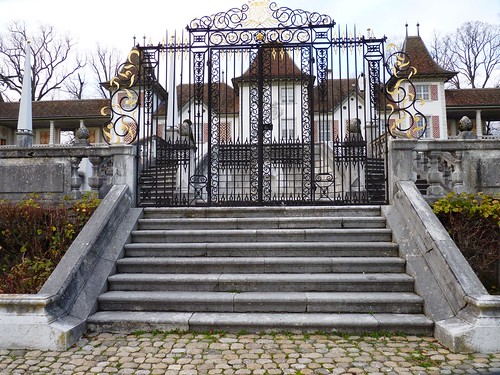The Gates of Castle Waldegg, Feldbrunnen, Switzerland
