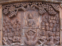 Terracotta at Japanese Peace Pagoda, Darjeeling