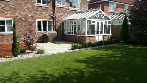 Landscape Gardening Wilmslow -  Decking Paving and Artificial Lawn Image 2