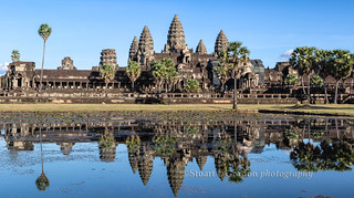 Panorama of Angkor Wat & Reflecting Moat