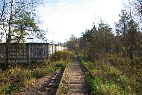 Industrial track in Ramenskoe ©  trolleway