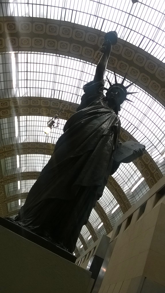 : Statue of Liberty at Musee D'Orsay