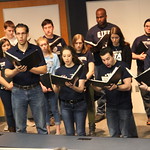 Students giving a vocal performance.