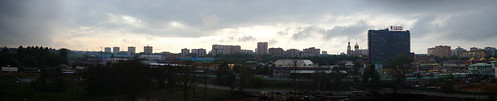 Panorama of Odintsovo city ©  Valeri Pizhanski