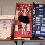 History projects on Mongolian culture, Russian ballet, and the Progressive Movement.