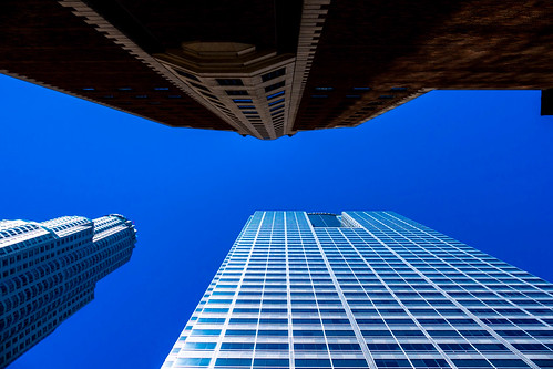 Skyscrapers of LA ©  specchio.nero