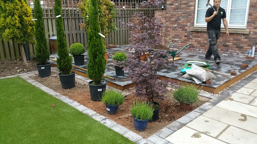 Landscape Gardening Wilmslow -  Decking Paving and Artificial Lawn Image 11