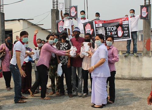 AHF 尼泊尔：国际结核病日 24 年 2016 月 XNUMX 日