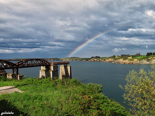 Un puente hacia el arco iris.