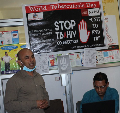 AHF Nepal: Ngày Quốc tế phòng chống bệnh lao 24 tháng 2016 năm XNUMX