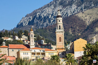 The Basilica of St. Michael the Archangel Menton French Riviera