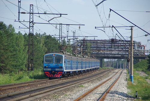 RZD ED9M-0040 Transsib line. Angarsk city. ©  trolleway