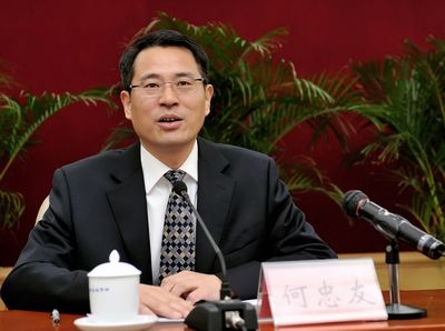 何忠友蓝佛安被任命为广东省副省长(图)