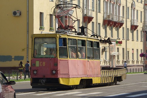 Angarsk tram crane С-8 ©  trolleway