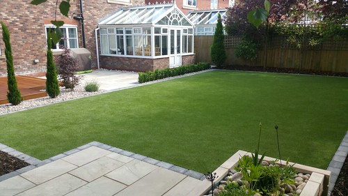Landscape Gardening Wilmslow -  Decking Paving and Artificial Lawn Image 27