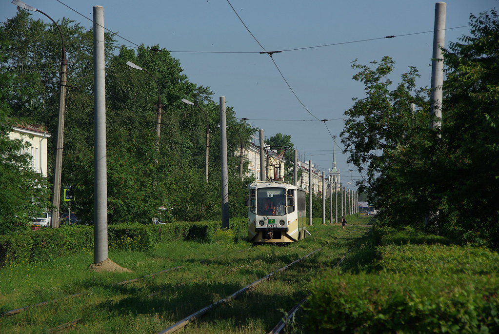 : Angarsk tram 71-608KM 112.