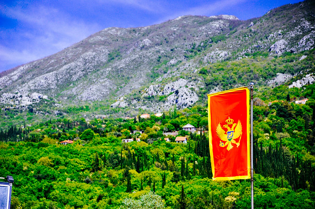 這就是黑山共和國的國旗。