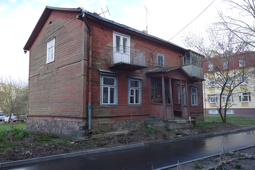 Interesting wooden house just 100 years old. ©  Serge Zykov