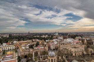 Seville Jan 2016 (5) 650 - The view from La Giralda, the Cathedral tower