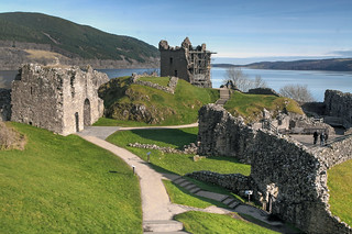 The Ruins of Urquhart Castle.