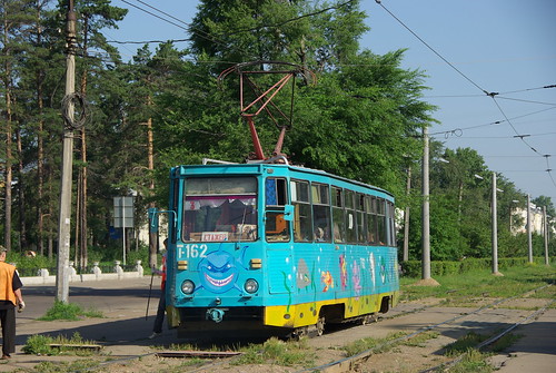 Angarsk tram 71-605 162. ©  trolleway