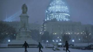 雪暴侵袭美国北部 危及华盛顿特区