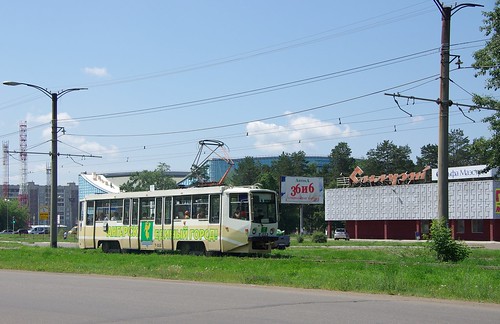 Angarsk tram 71-608KM 112. SILUET. ©  trolleway