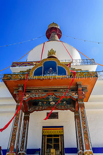 Landmark of Thimphu, Bhutan, National Memorial Chorten