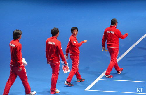 Yoshihito Nishioka - Japan's Davis Cup team