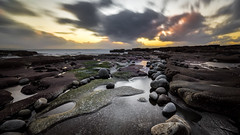Sunset in Liscannor - Clare, Ireland - Seascape photography