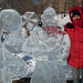 Esculturas de gelo é o que mais tem