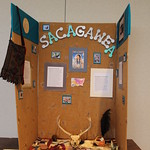 A student's history project on Sacagawea.
