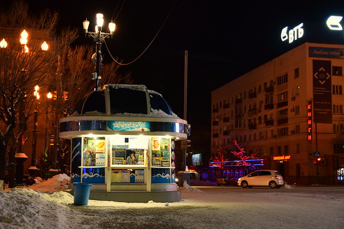Winter Khabarovsk streets ©  й›·е¤Є